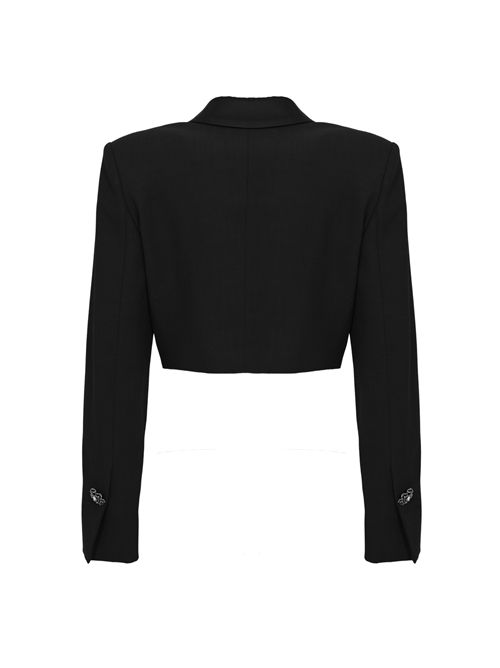 Giacca Visciola Spencer in viscosa tinta in filo PINKO | 106394 A35IZ99